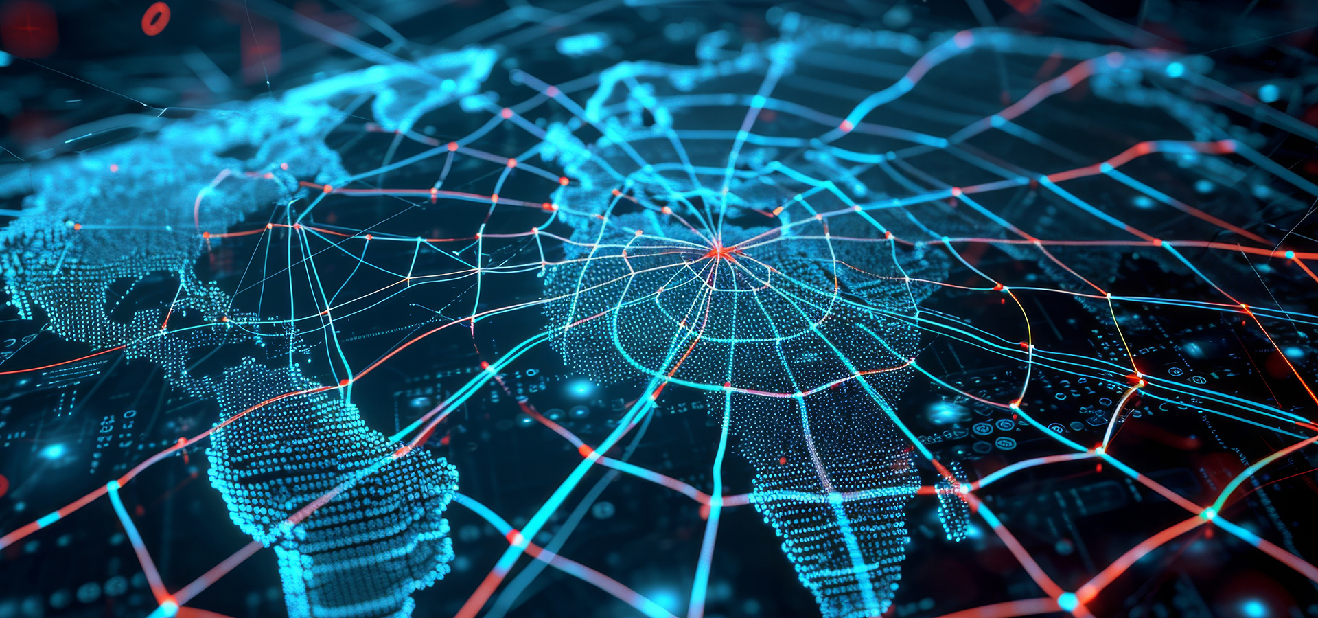 Pictorial representation of CVE-2026-109618 and CVE-2026-109619 in PHP. Digital illustration of a global network featuring interconnected lines and nodes over a map of the world, highlighted with neon lights and digital elements.
